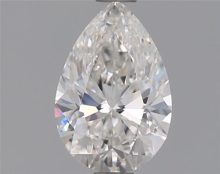 0.96ct H SI1 Rare Carat Ideal Cut Pear Lab Grown Diamond