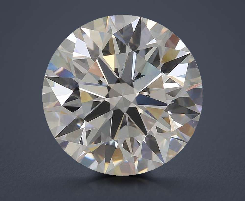 3.58 Carat Round Lab Diamond