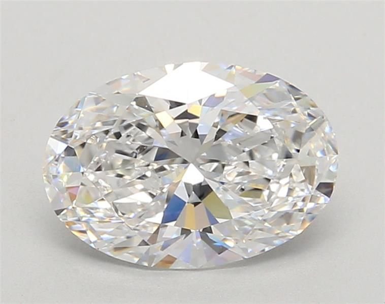 2.04ct D VS1 Rare Carat Ideal Cut Oval Lab Grown Diamond