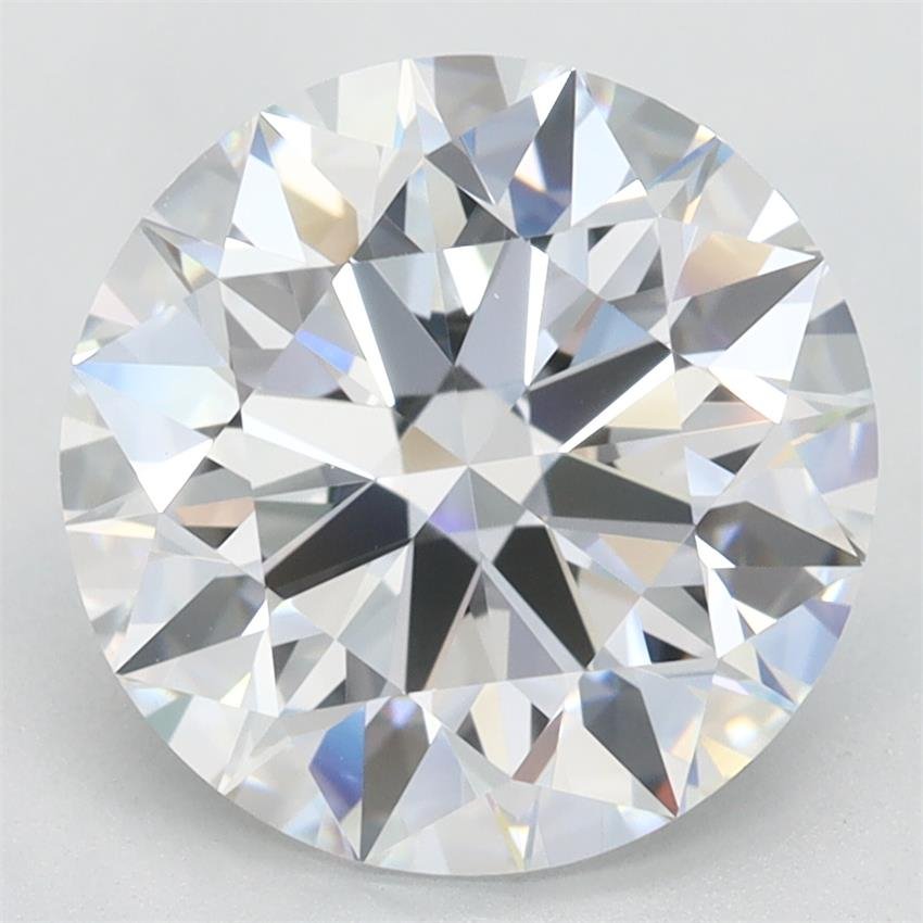 3.18ct E VVS1 Rare Carat Ideal Cut Round Lab Grown Diamond