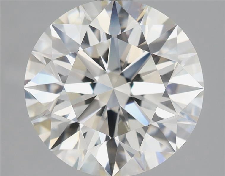 2.58ct J IF Rare Carat Ideal Cut Round Diamond