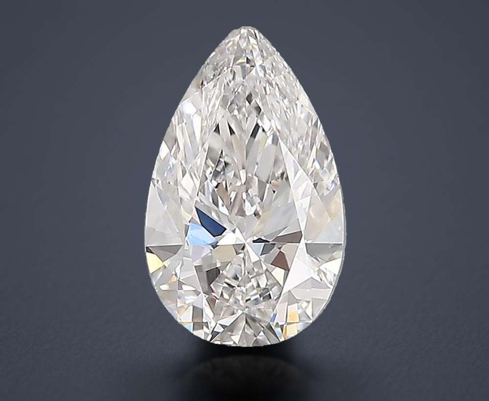 1.30 Carat Pear Lab Diamond