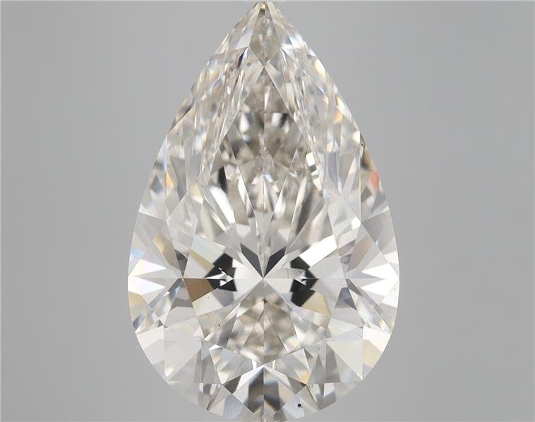 7.78ct H VS2 Rare Carat Ideal Cut Pear Lab Grown Diamond