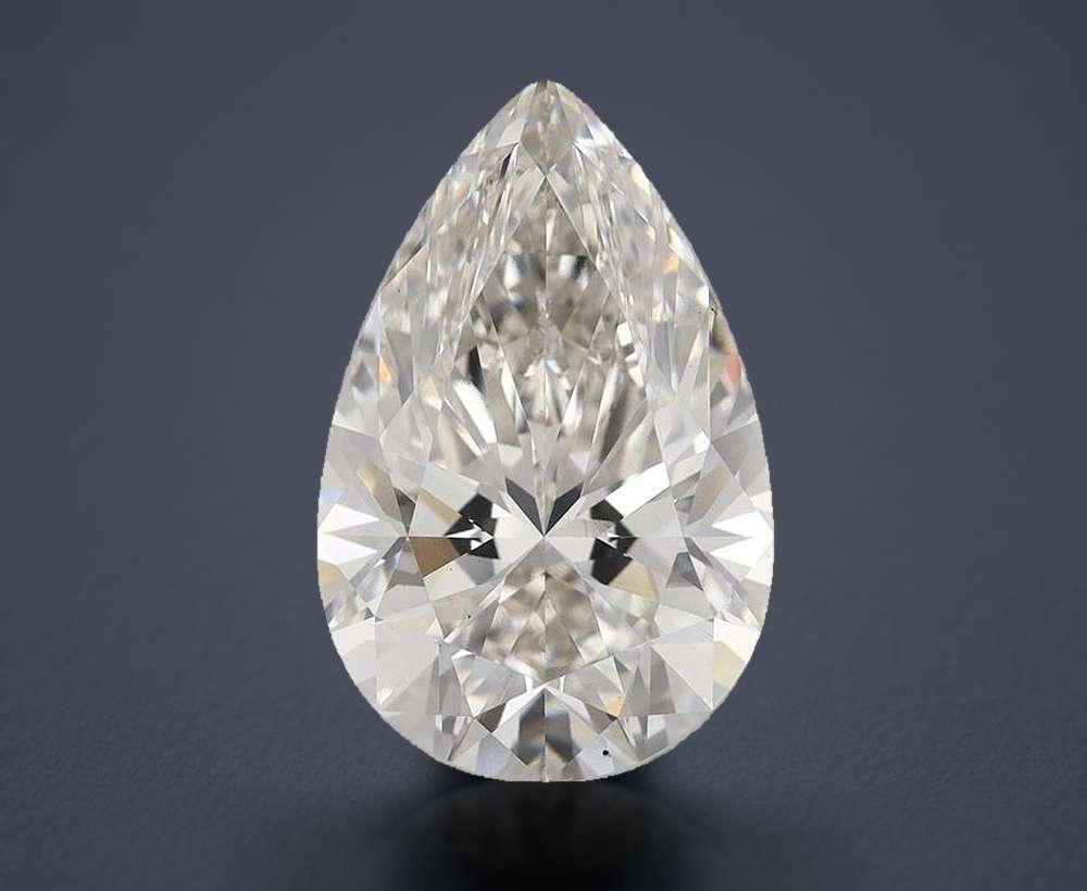 7.78 Carat Pear Lab Diamond