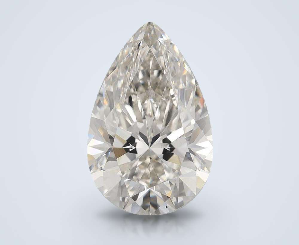 7.78 Carat Pear Lab Diamond