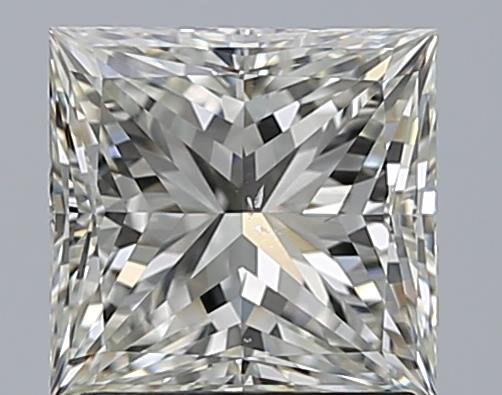 1.81ct J SI1 Very Good Cut Princess Diamond