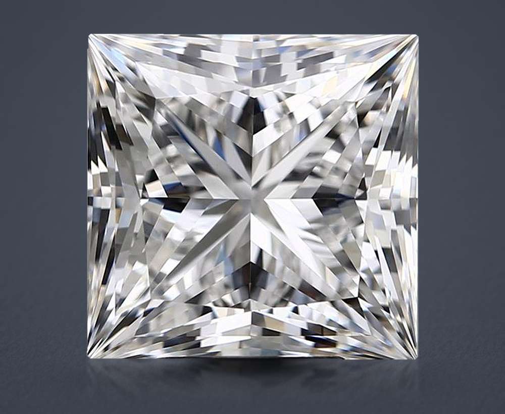 6.01 Carat Princess Lab Diamond
