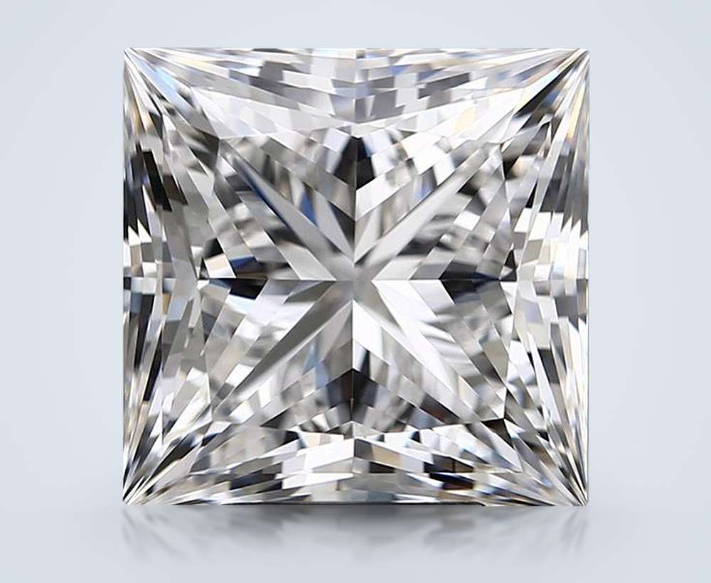 6.01 Carat Princess Lab Diamond