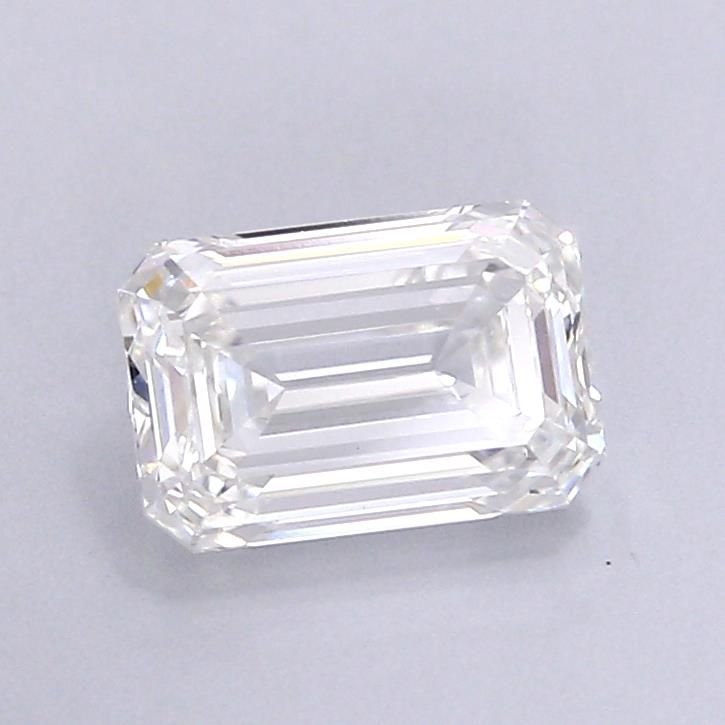 1.36ct F VS1 Rare Carat Ideal Cut Emerald Lab Grown Diamond