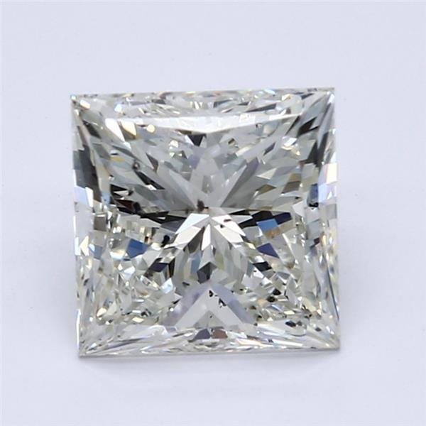 2.31ct J SI2 Very Good Cut Princess Diamond