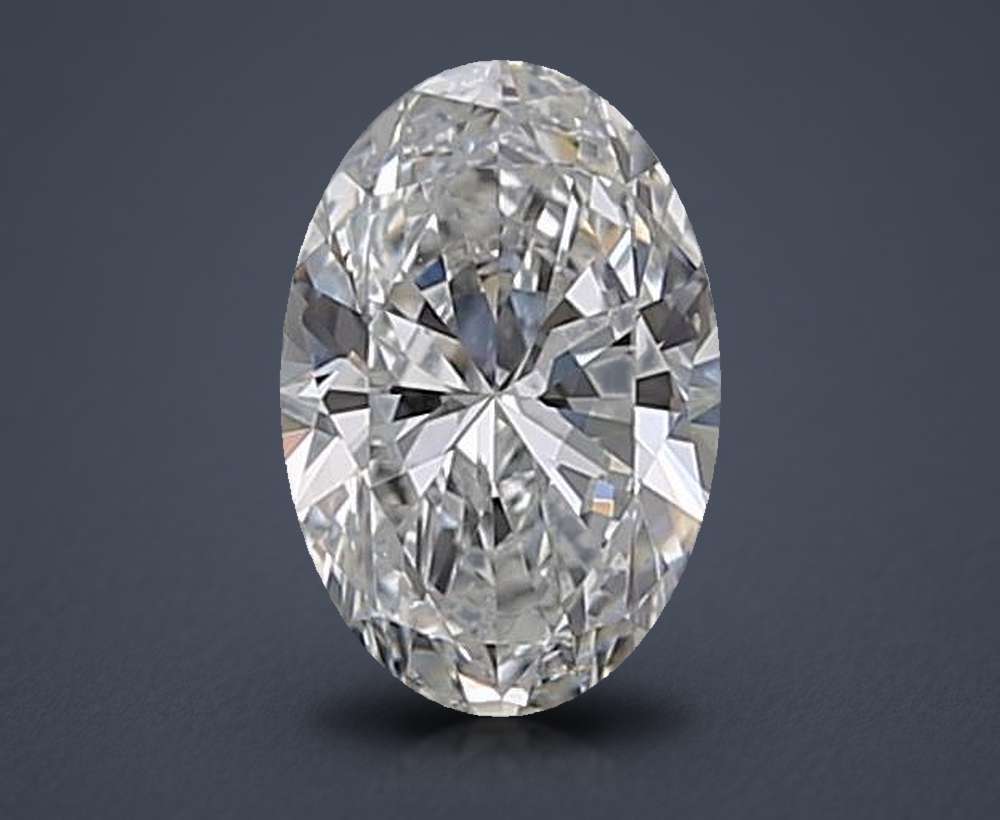 0.48 Carat Oval Natural Diamond