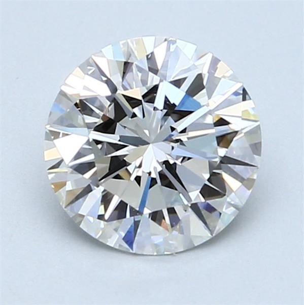 1.58ct F VS2 Rare Carat Ideal Cut Round Diamond