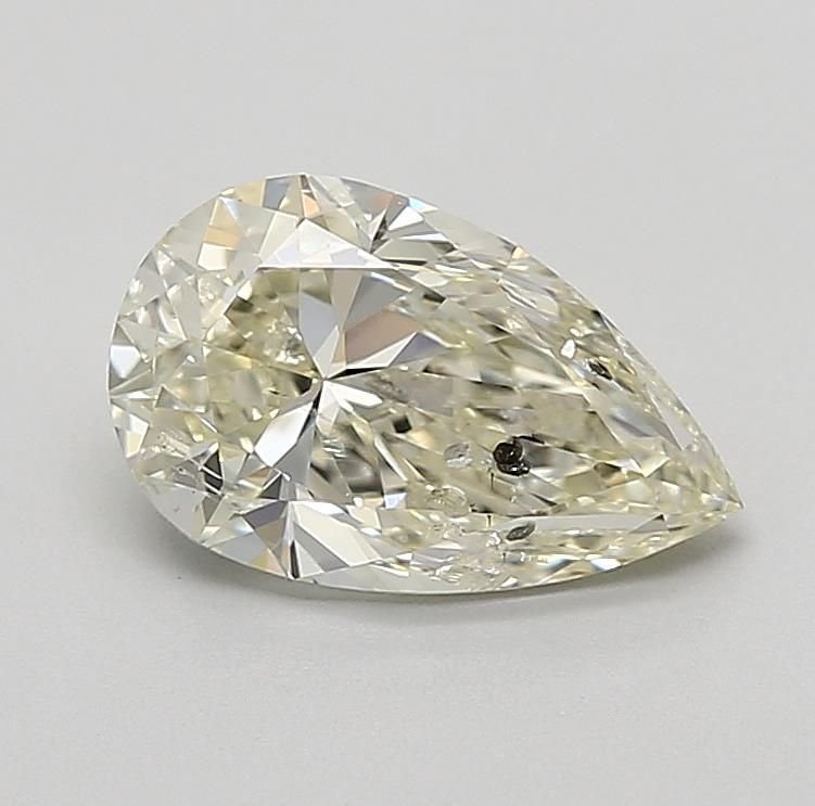 1.70ct K SI2 Rare Carat Ideal Cut Pear Diamond