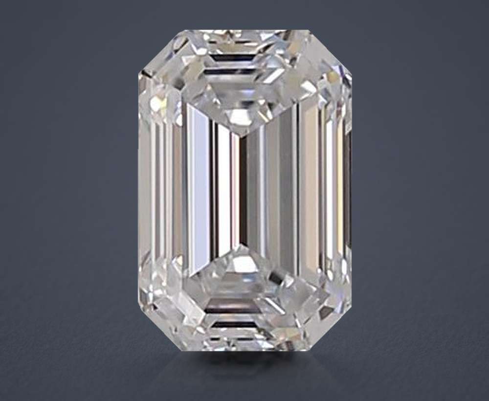 0.56 Carat Emerald Lab Diamond