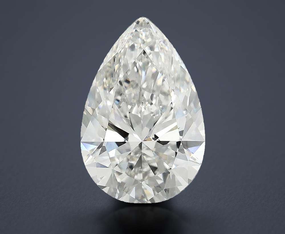 6.01 Carat Pear Lab Diamond