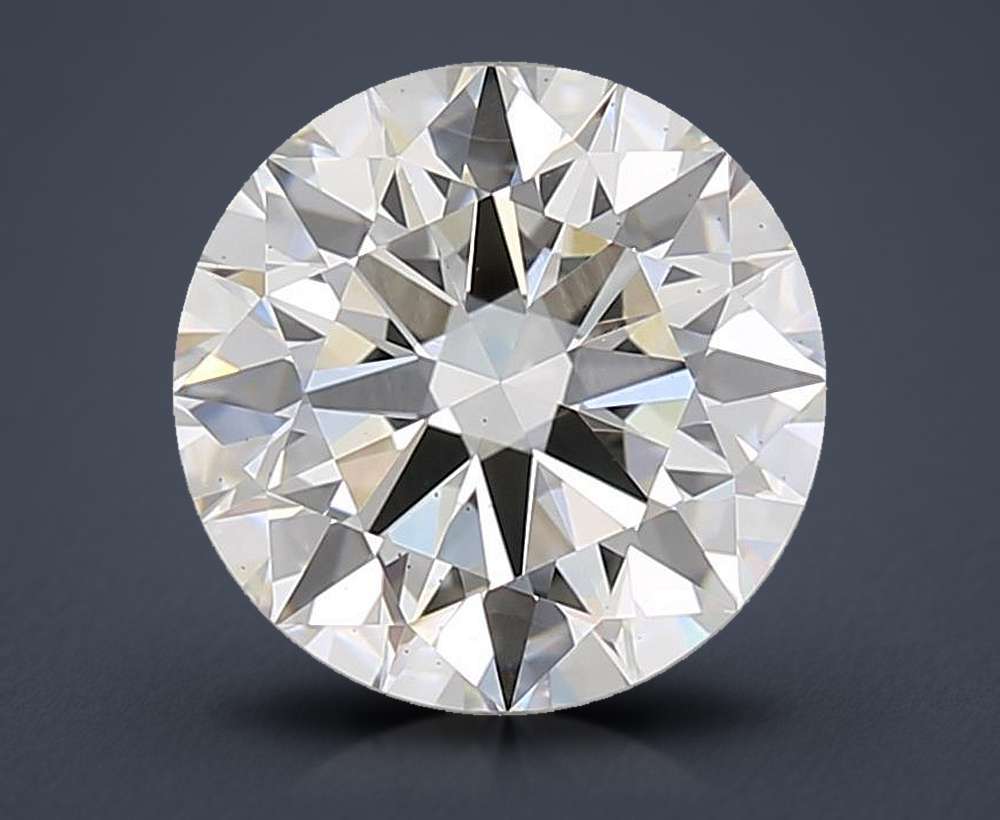 3.08 Carat Round Lab Diamond