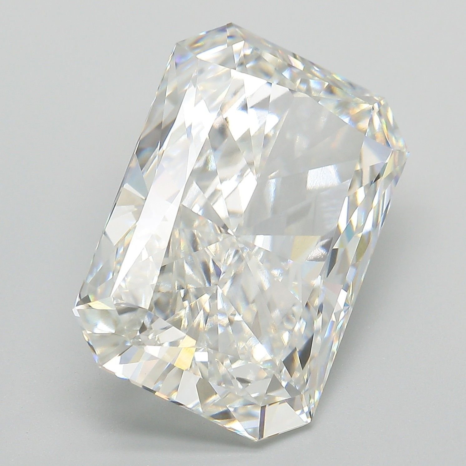 12.08ct F VVS2 Rare Carat Ideal Cut Radiant Lab Grown Diamond