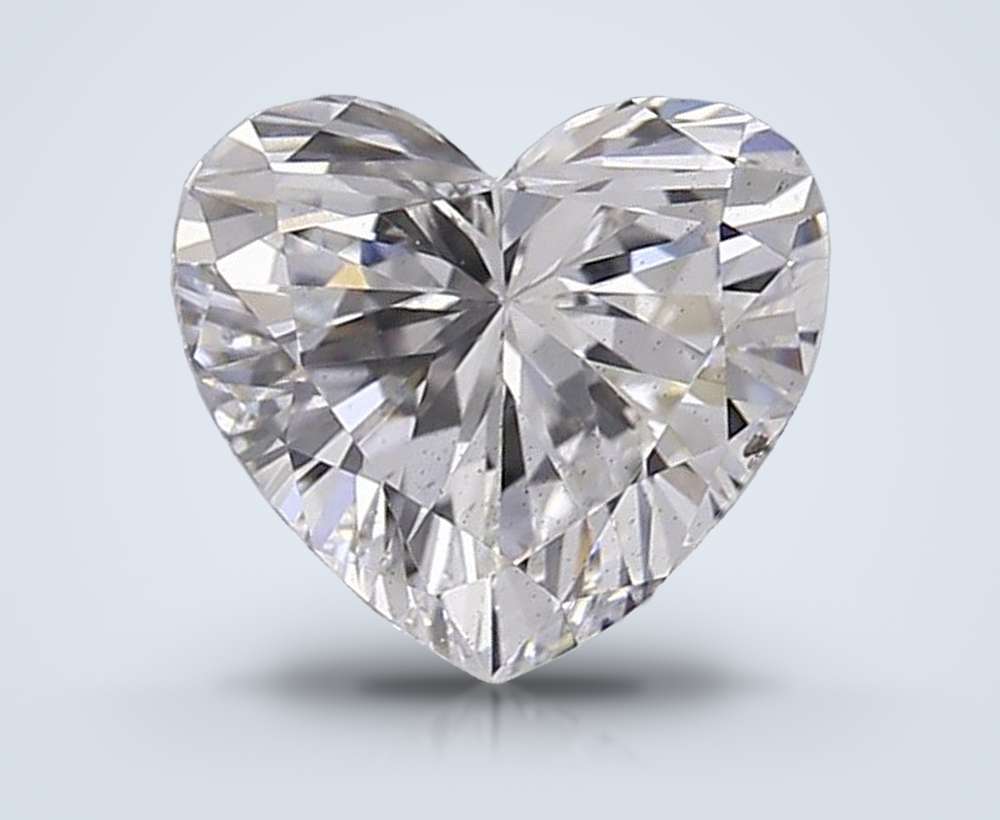 0.57 Carat Heart Lab Diamond