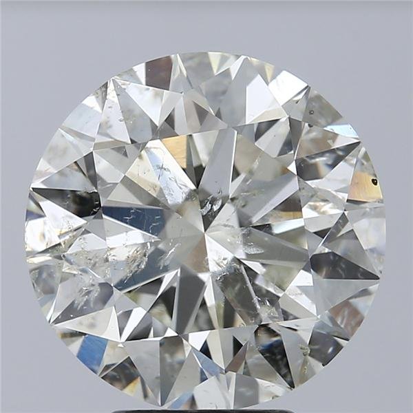 5.01ct I SI2 Excellent Cut Round Diamond