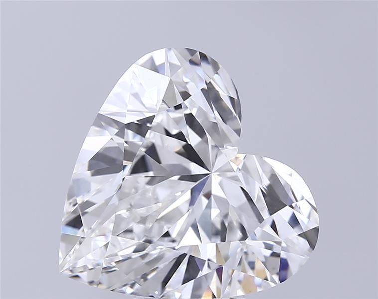 8.06ct E VS1 Rare Carat Ideal Cut Heart Lab Grown Diamond