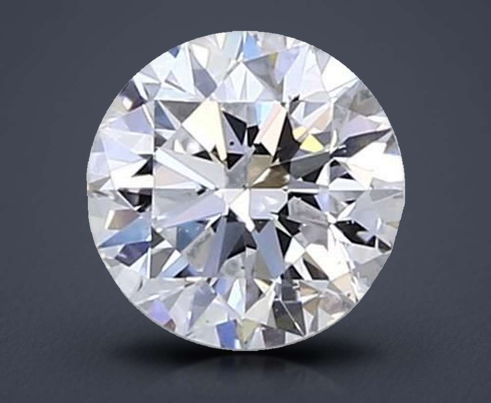 0.91 Carat Round Natural Diamond