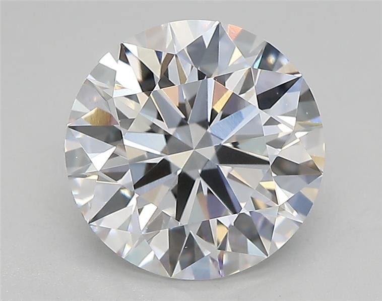 2.13ct D VVS2 Rare Carat Ideal Cut Round Lab Grown Diamond
