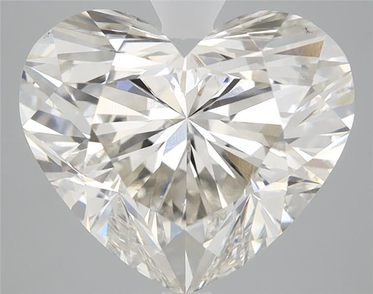 5.04ct H VS1 Rare Carat Ideal Cut Heart Lab Grown Diamond