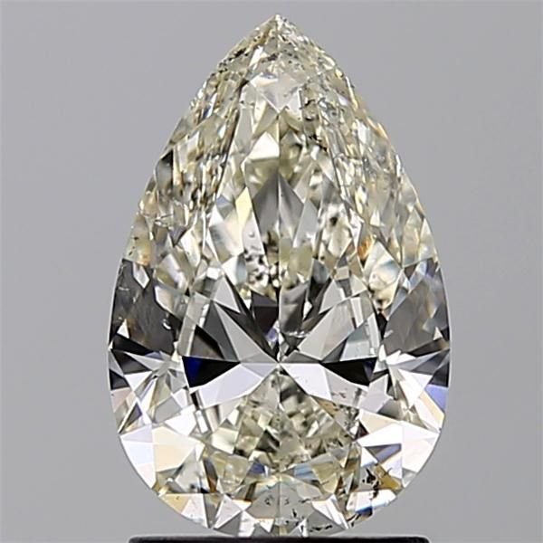 1.80ct K SI2 Rare Carat Ideal Cut Pear Diamond