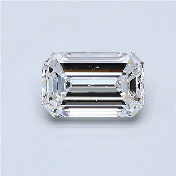 2.03ct E SI1 Excellent Cut Emerald Diamond