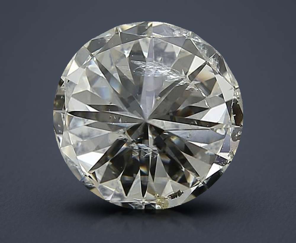 3.00 Carat Round Natural Diamond