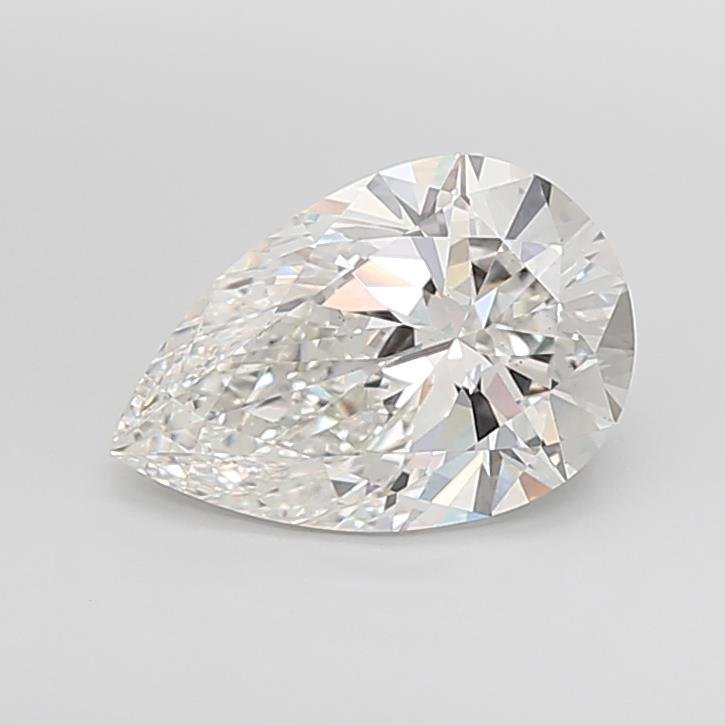 4.01ct G VS2 Rare Carat Ideal Cut Pear Lab Grown Diamond