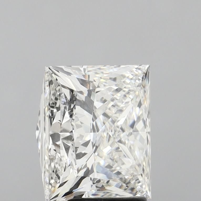 3.56ct F VS1 Rare Carat Ideal Cut Princess Lab Grown Diamond