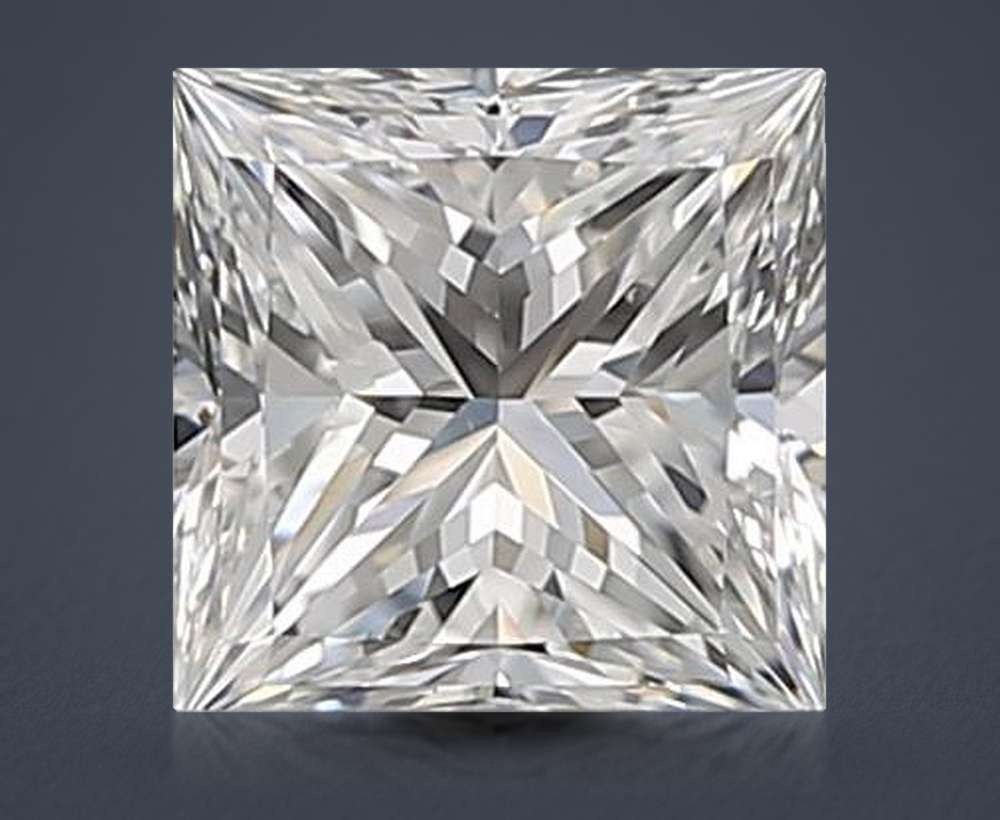 0.72 Carat Princess Natural Diamond