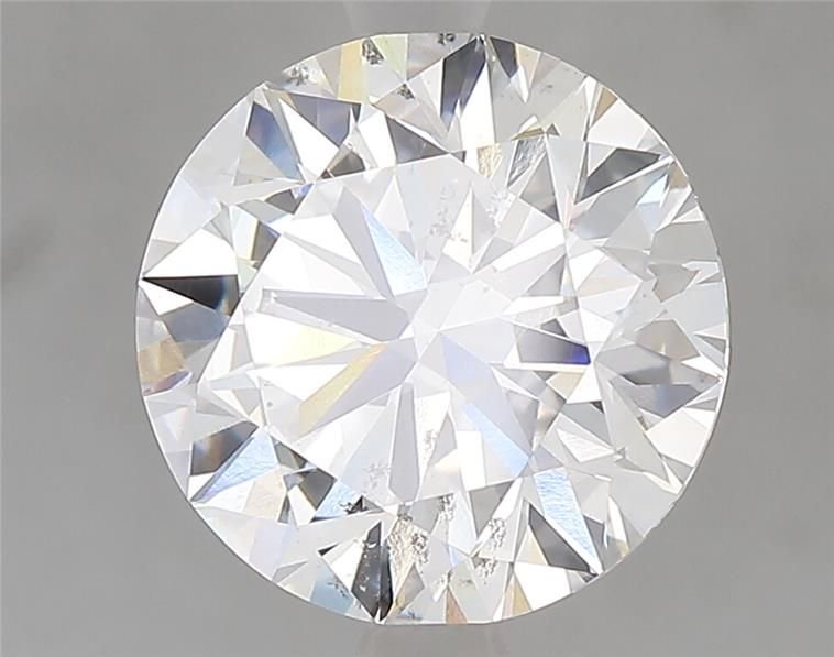 3.04ct F SI1 Excellent Cut Round Lab Grown Diamond