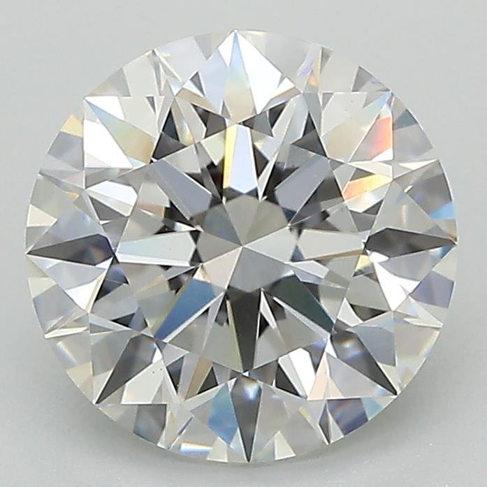 2.56ct F VS1 Rare Carat Ideal Cut Round Lab Grown Diamond