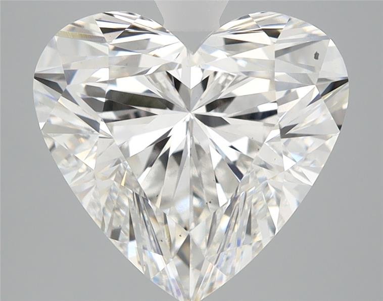 4.15ct G VS2 Rare Carat Ideal Cut Heart Lab Grown Diamond