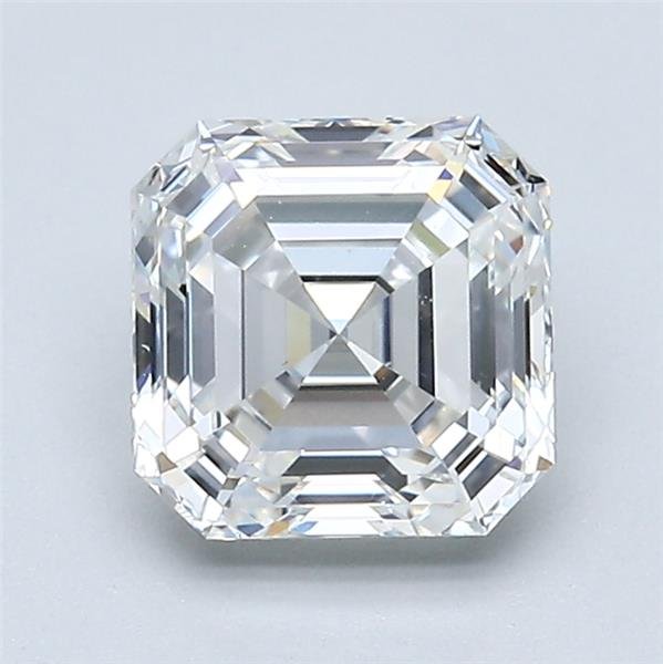 1.52ct H VS1 Rare Carat Ideal Cut Asscher Diamond