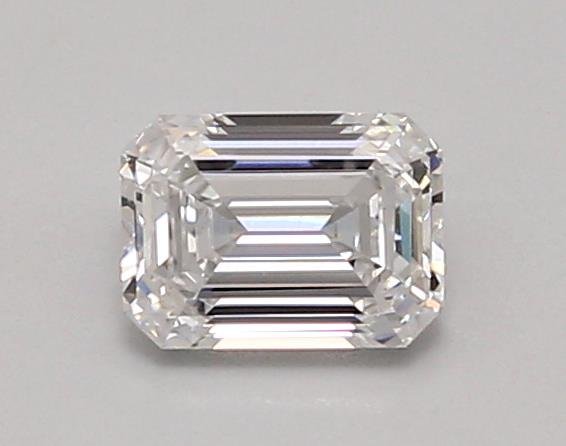 0.86ct D VVS2 Rare Carat Ideal Cut Emerald Lab Grown Diamond