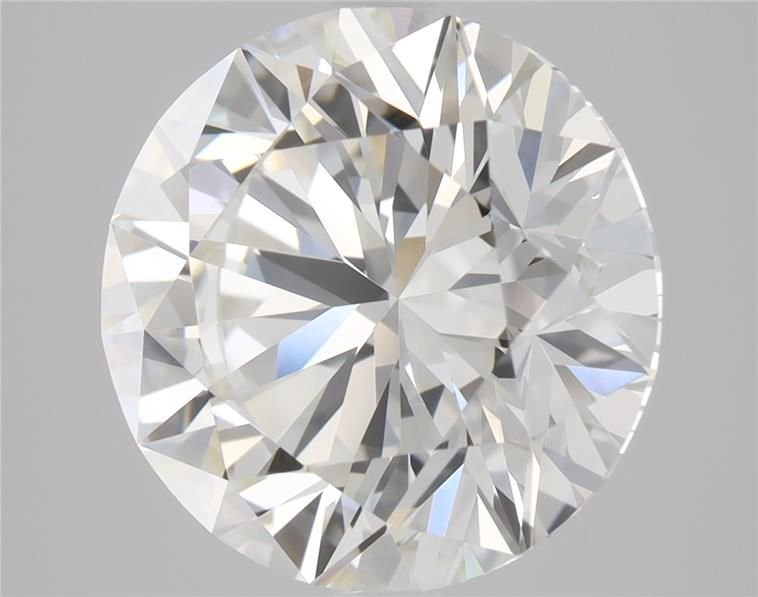 3.31ct G VVS1 Rare Carat Ideal Cut Round Diamond