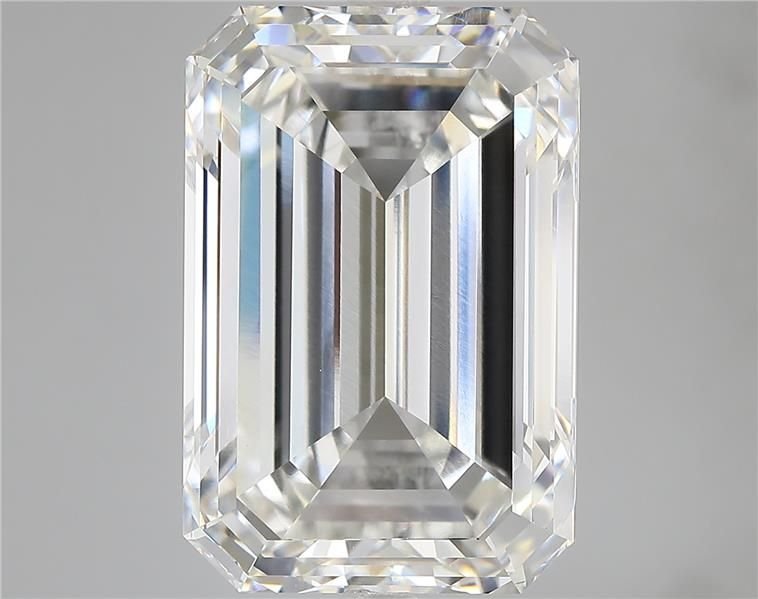 15.82ct G VVS2 Excellent Cut Emerald Lab Grown Diamond