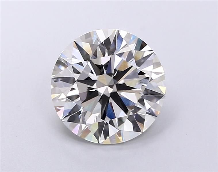 4.21ct G VVS2 Rare Carat Ideal Cut Round Lab Grown Diamond