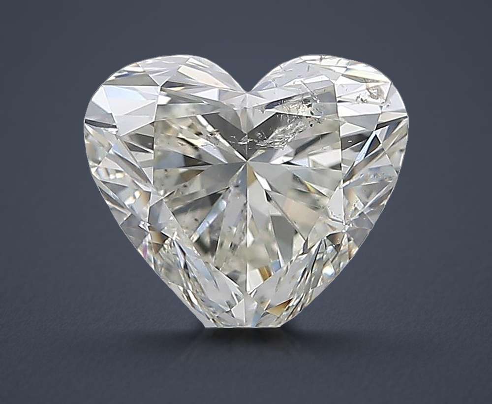 2.63 Carat Heart Natural Diamond