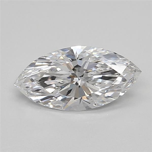 0.60ct D VVS2 Rare Carat Ideal Cut Marquise Lab Grown Diamond