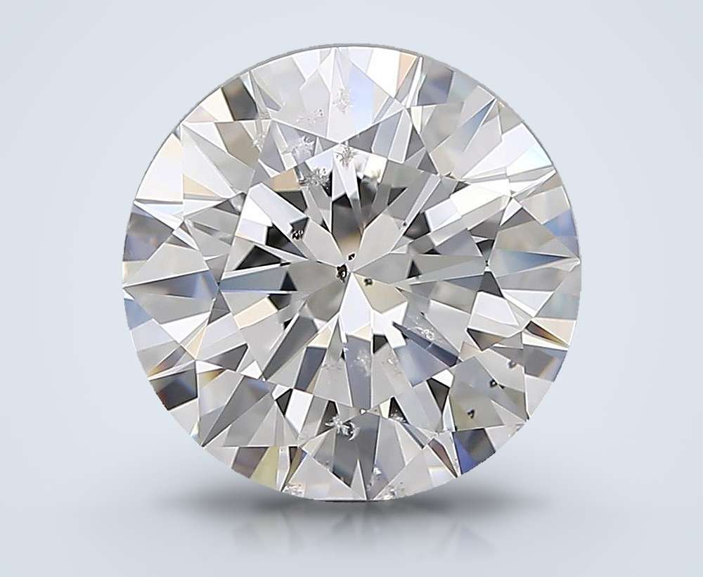 3.82 Carat Round Natural Diamond