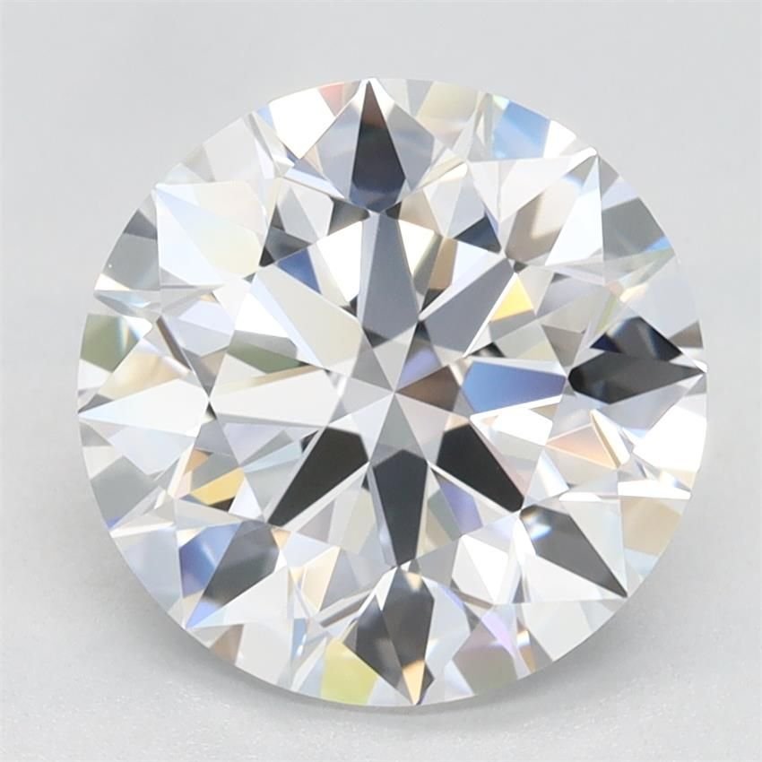 2.55ct D VVS1 Rare Carat Ideal Cut Round Lab Grown Diamond