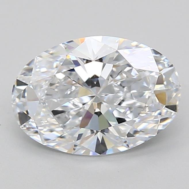 2.57ct D VVS1 Rare Carat Ideal Cut Oval Lab Grown Diamond