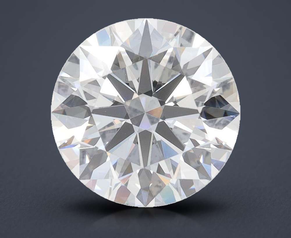3.41 Carat Round Lab Diamond