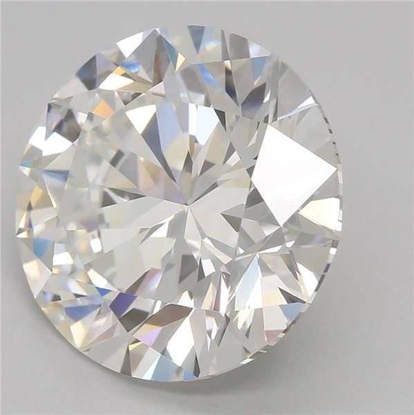 5.02ct F VVS2 Rare Carat Ideal Cut Round Lab Grown Diamond