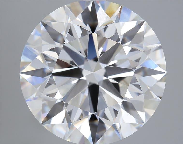 6.03ct F VVS2 Excellent Cut Round Lab Grown Diamond