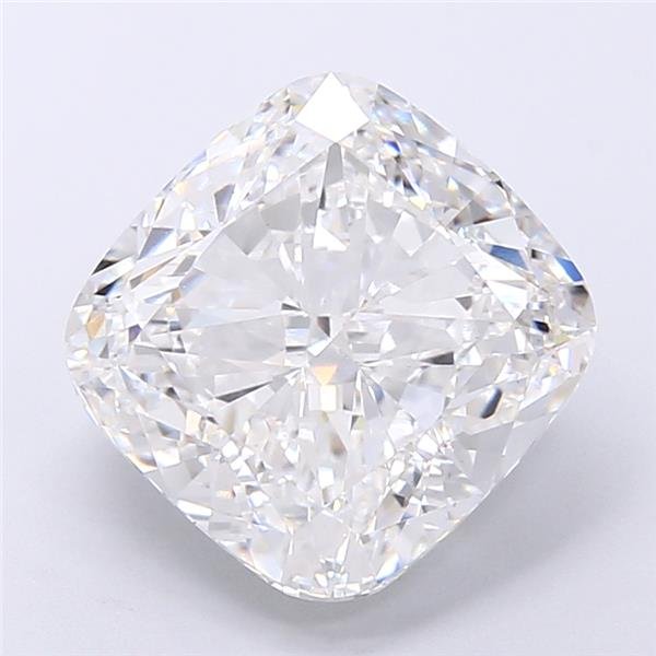 6.31ct E VS1 Rare Carat Ideal Cut Cushion Lab Grown Diamond